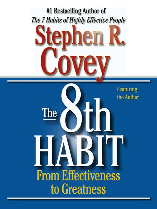 Title details for The 8th Habit by Stephen R. Covey - Wait list